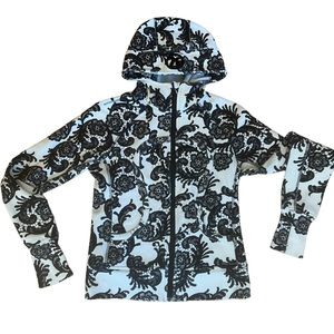 Lululemon Athletica Special Edition Scuba Hoodie Laceoflage Polar Women size 6